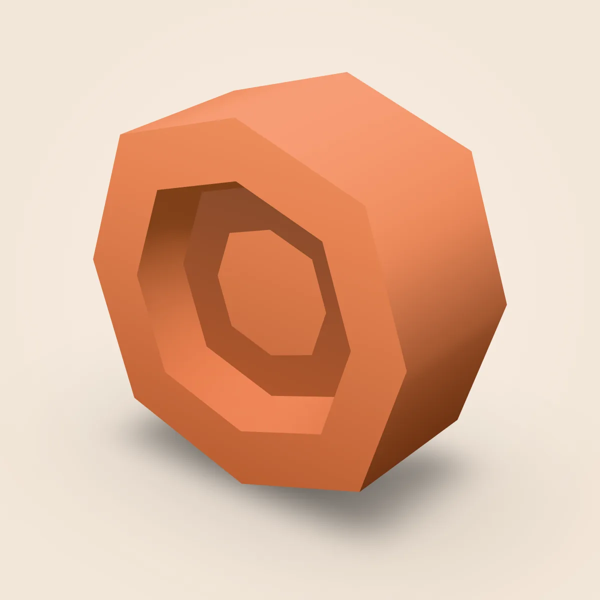 Coin Bronze Model