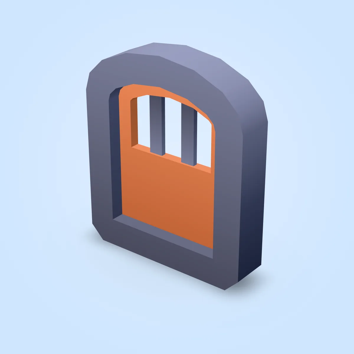 Crypt Large Door Model