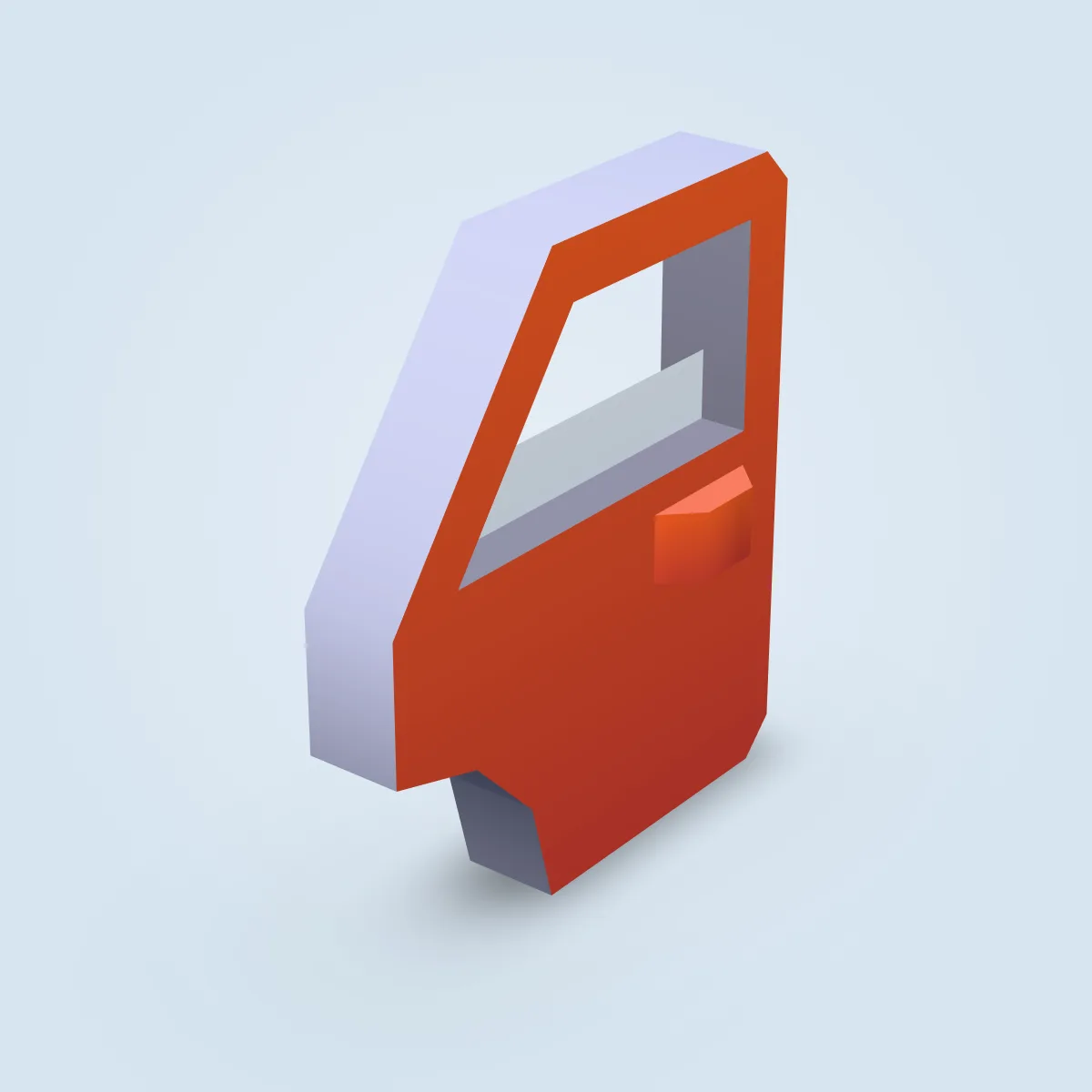 Debris Door Window Model