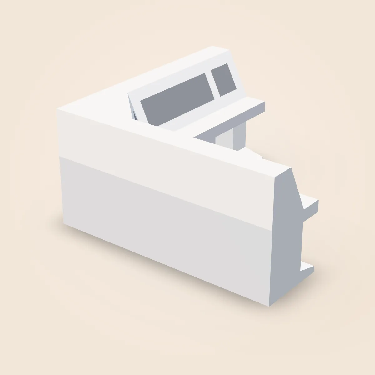 Desk Computer Corner Model