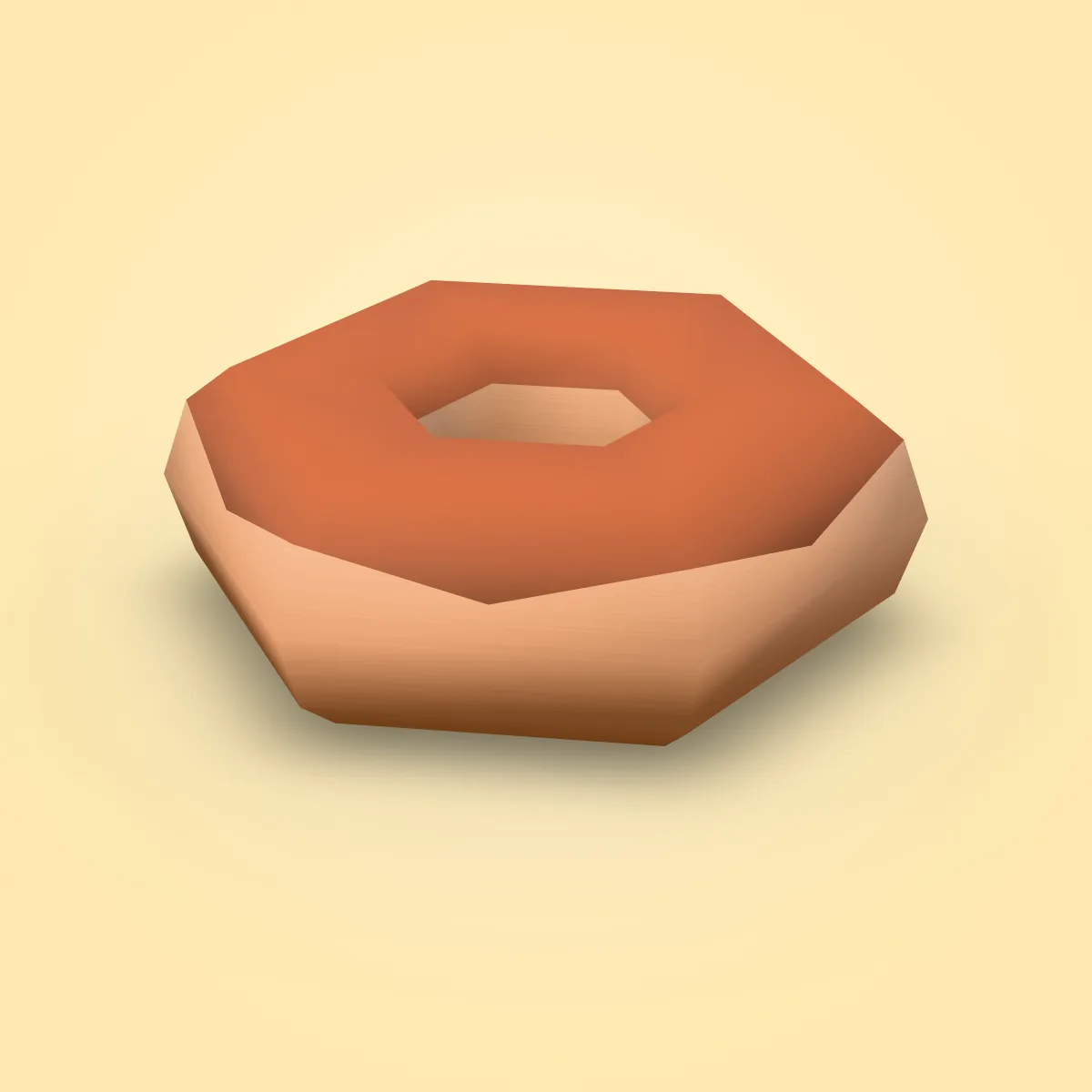 Donut Chocolate Model