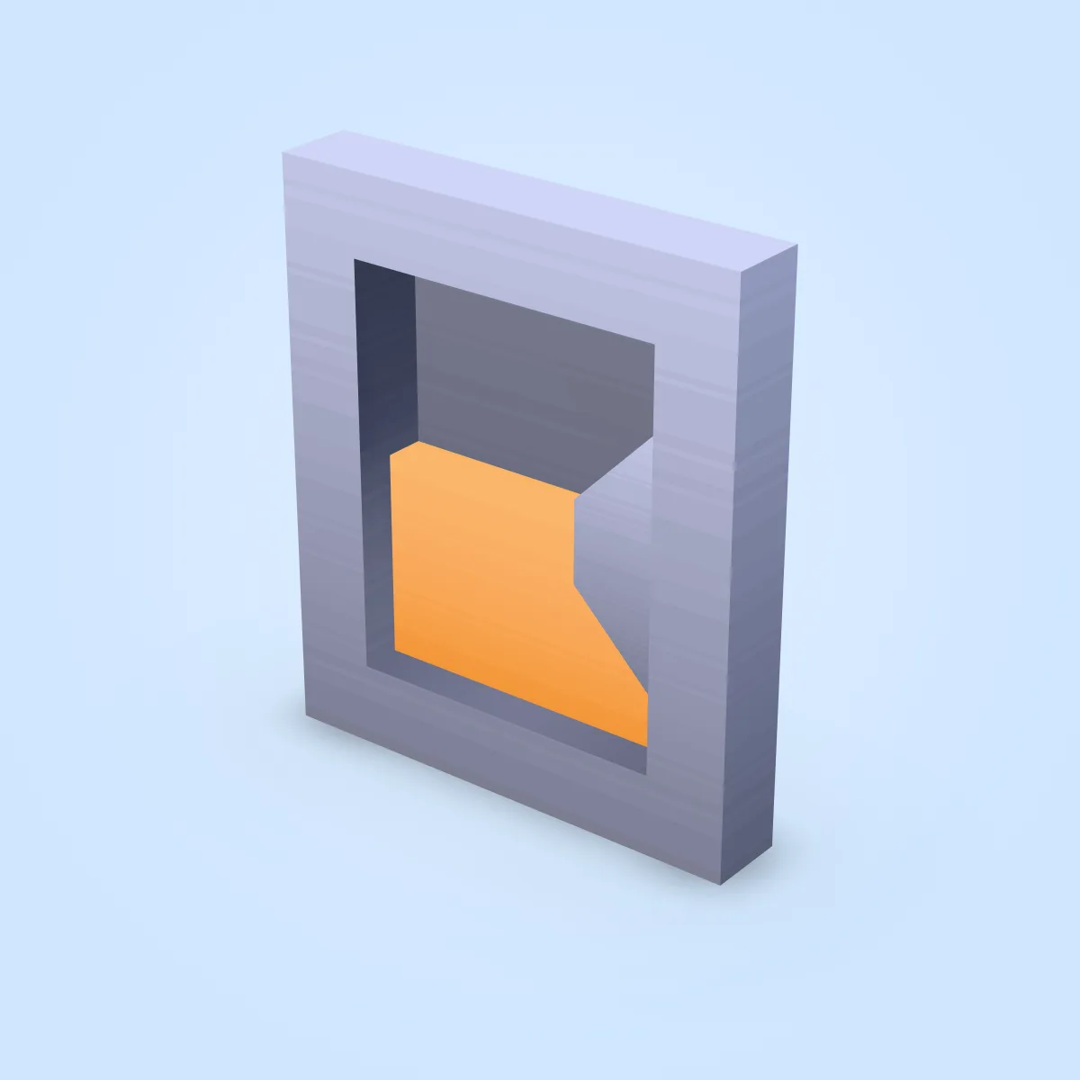 Door Double Closed Model