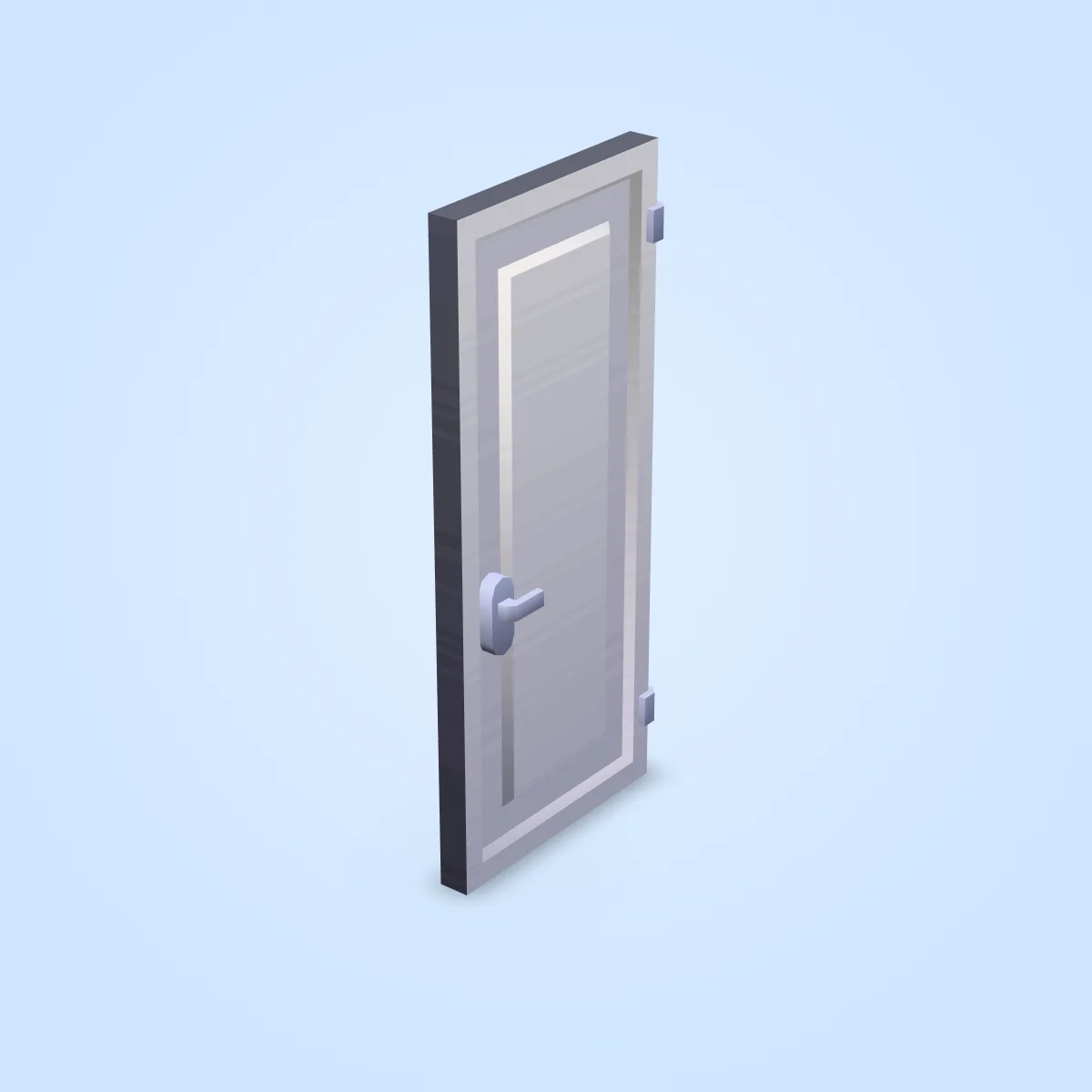 Door Rotate Square Type B Model