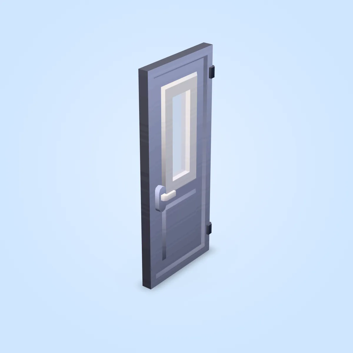 Door Rotate Square Type D Model