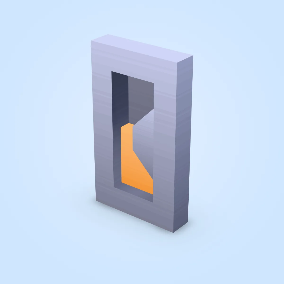 Door Single Closed Model