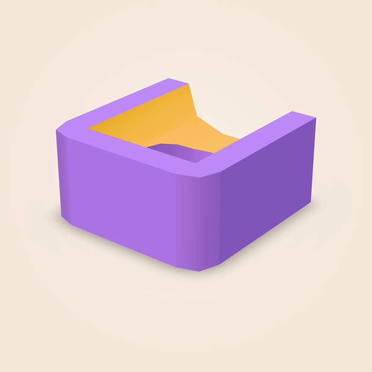 End Hole Rounded Model