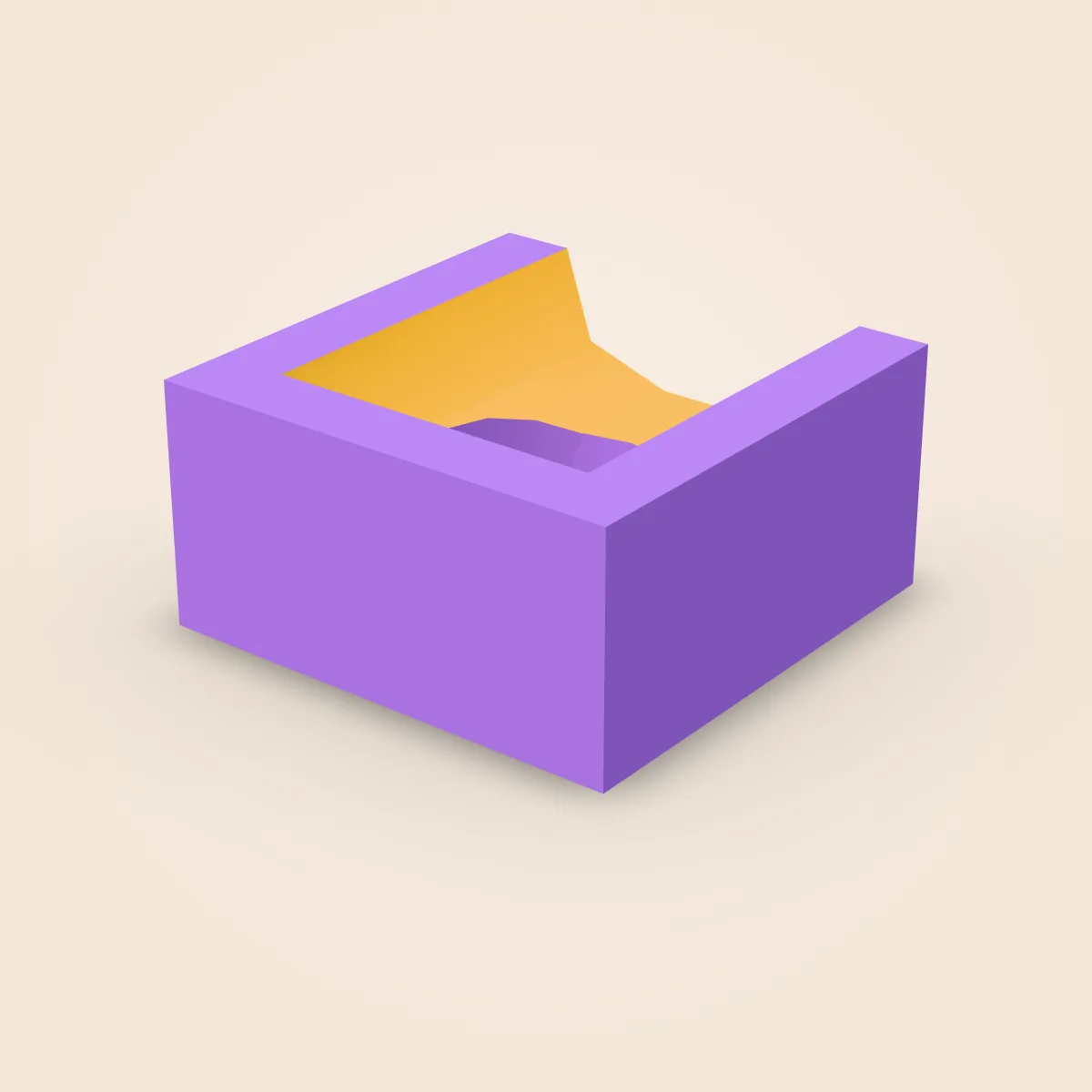 End Hole Square Model