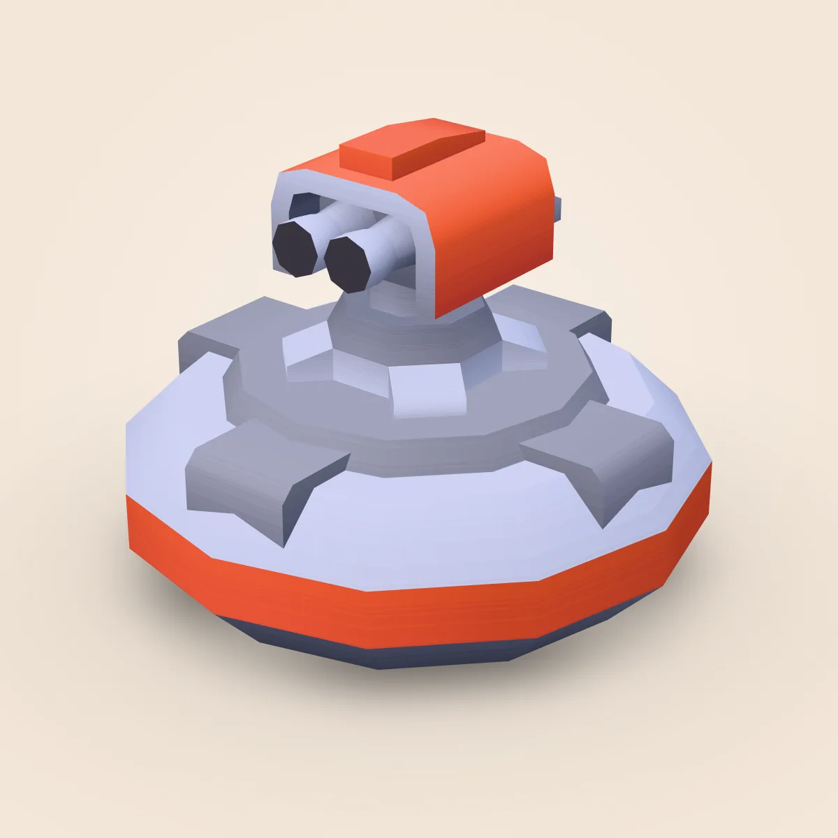 Enemy UFO A Weapon Model