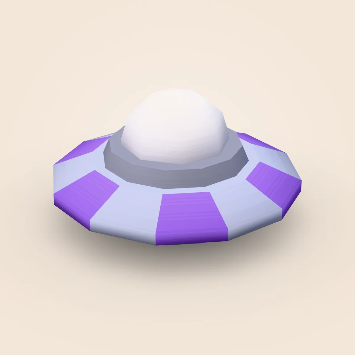 Enemy UFO Type C Model