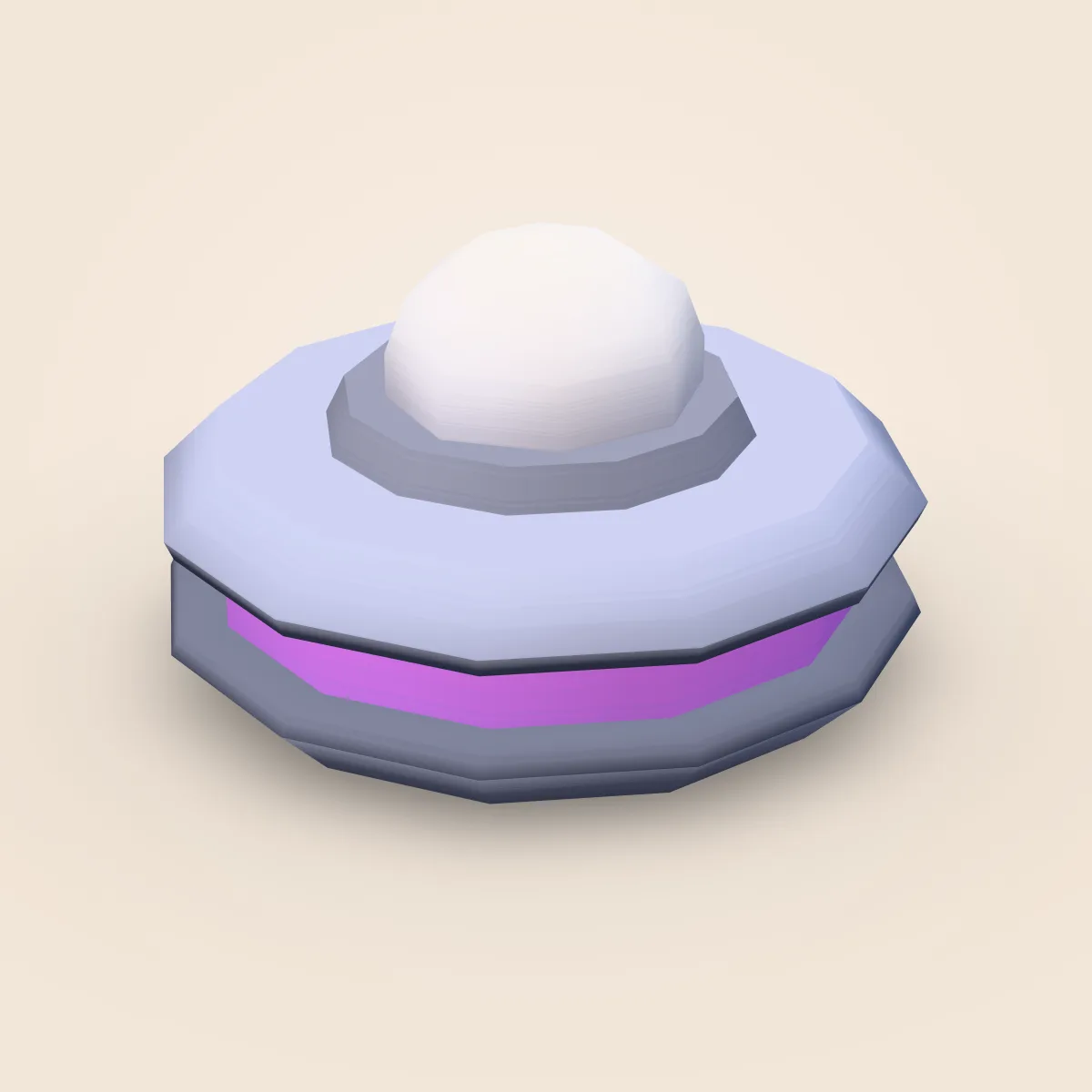 Enemy UFO Type D Model