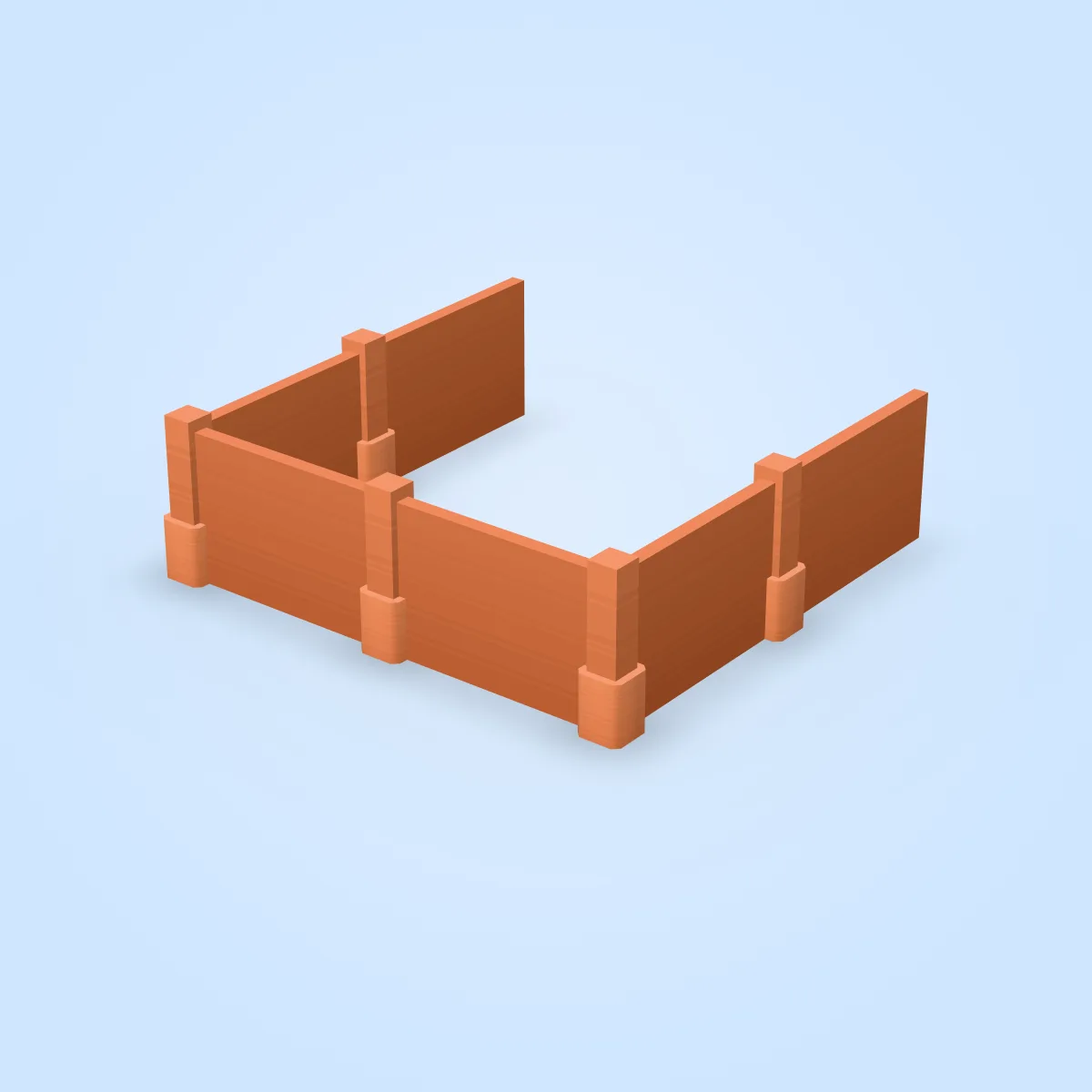 Fence 2x2 Model