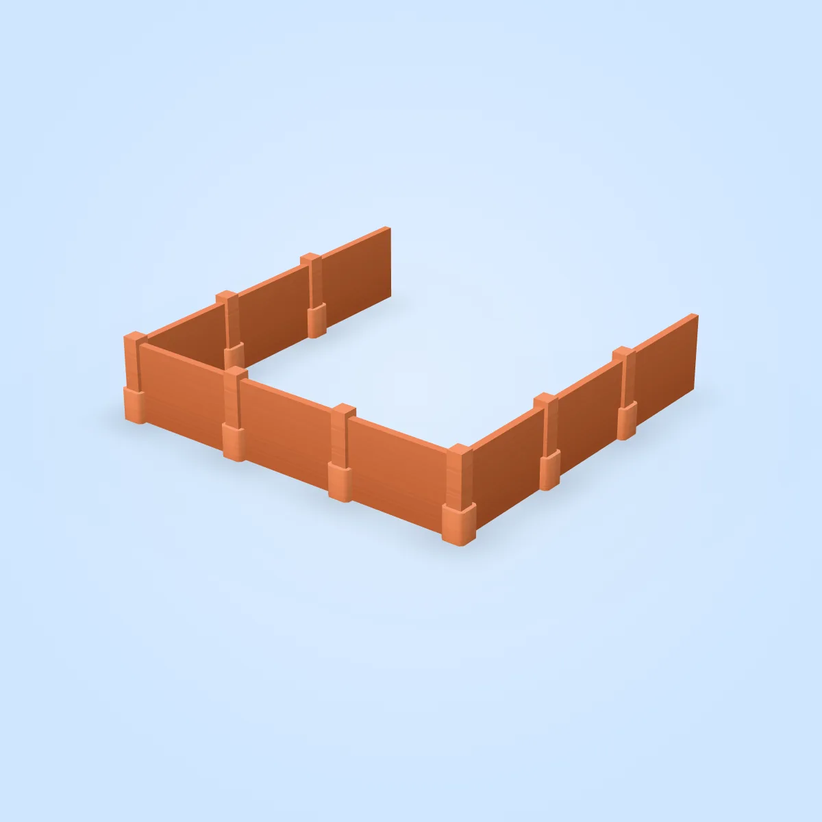Fence 3x3 Model