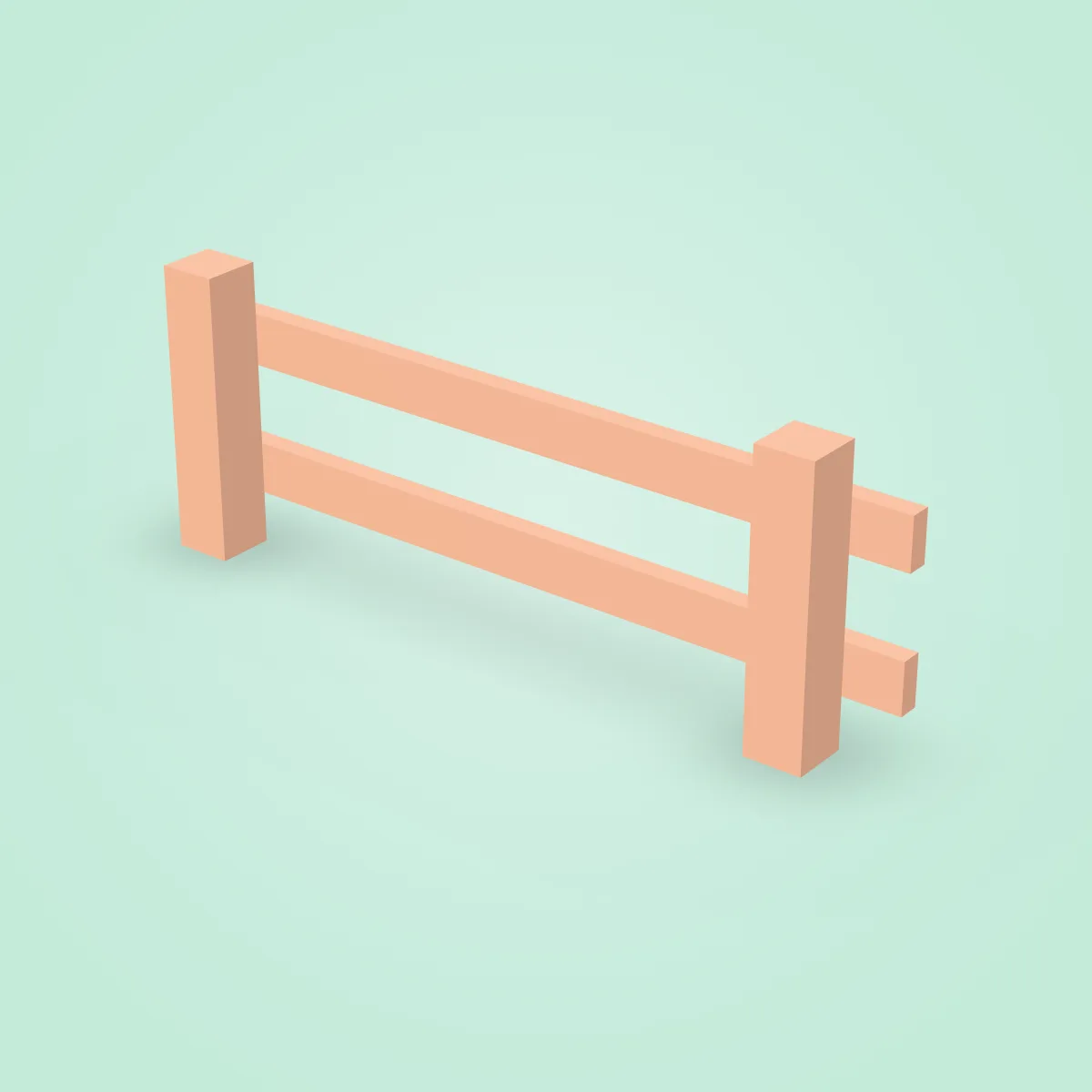 Fence Planks Model