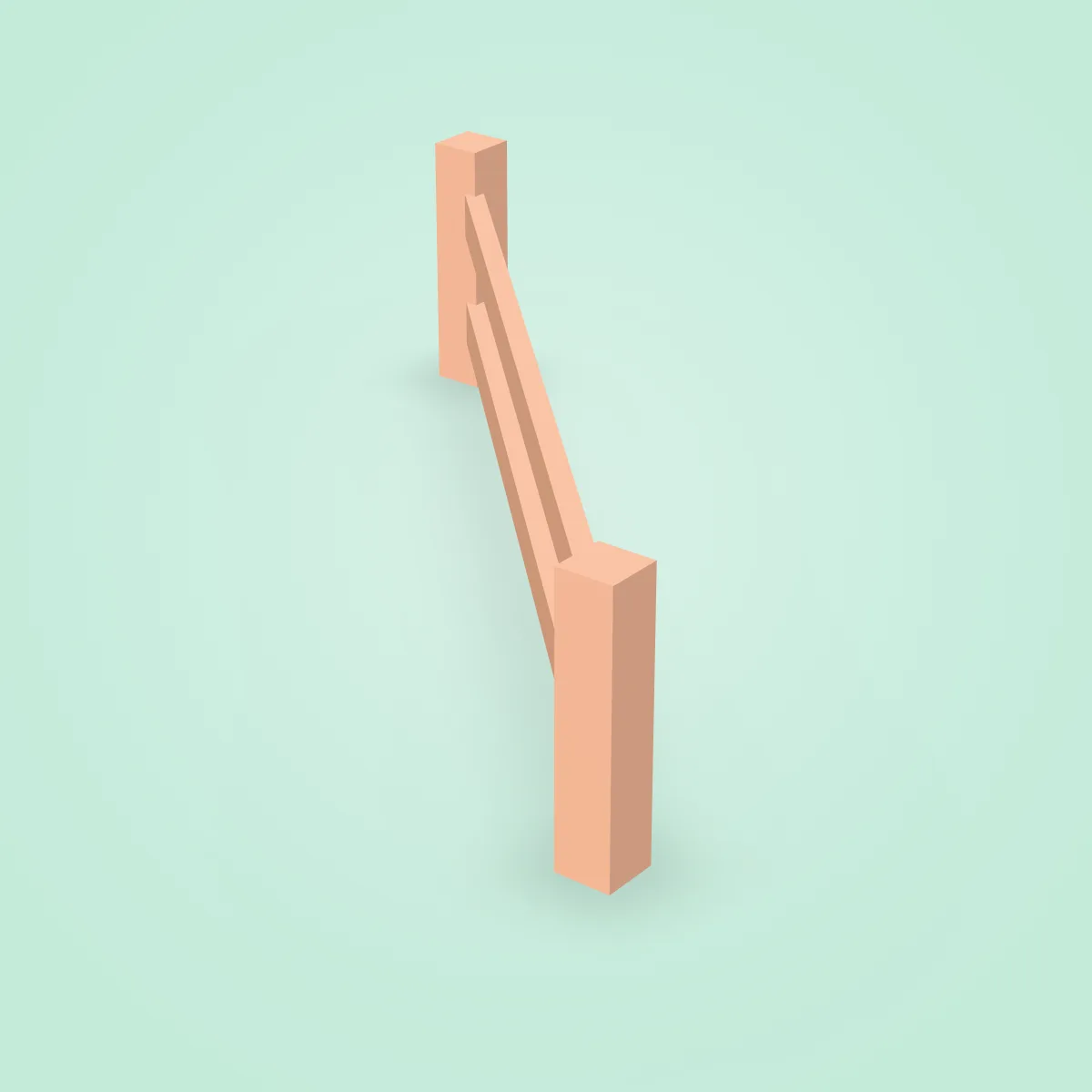 Fence Simple Diagonal Model
