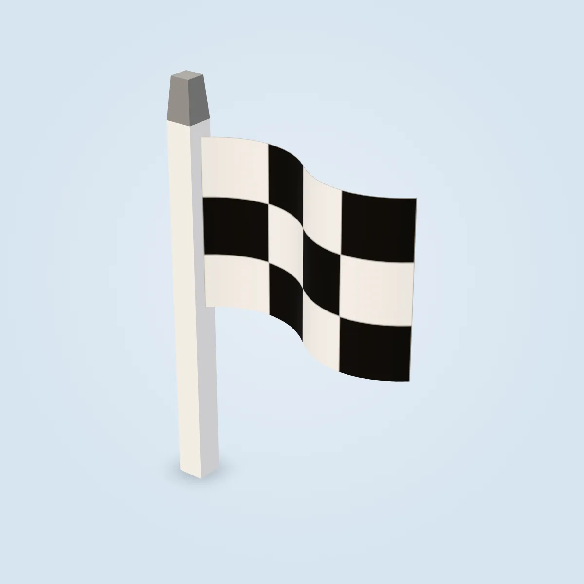 Flag Checkers Small Model