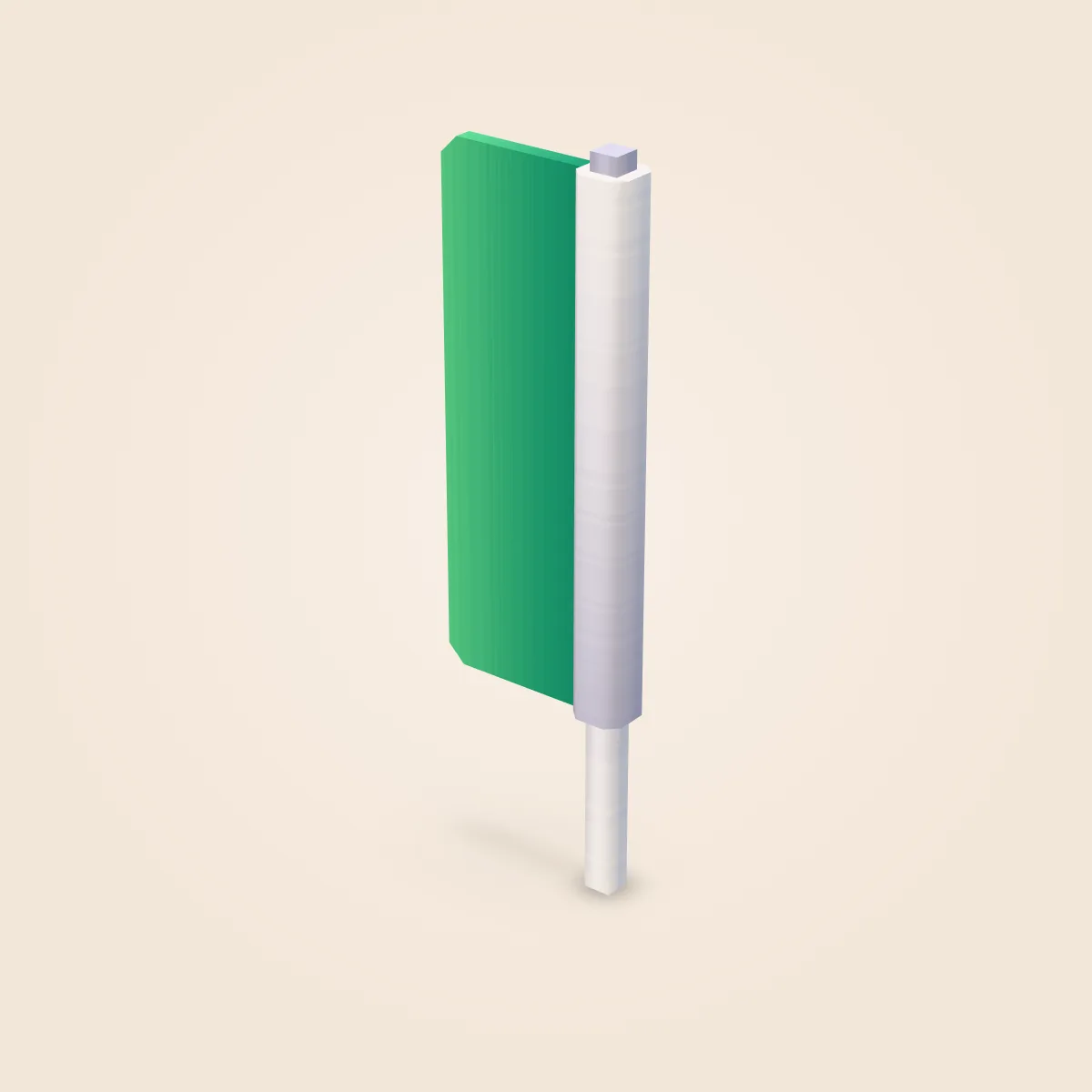 Flag Large Green Model