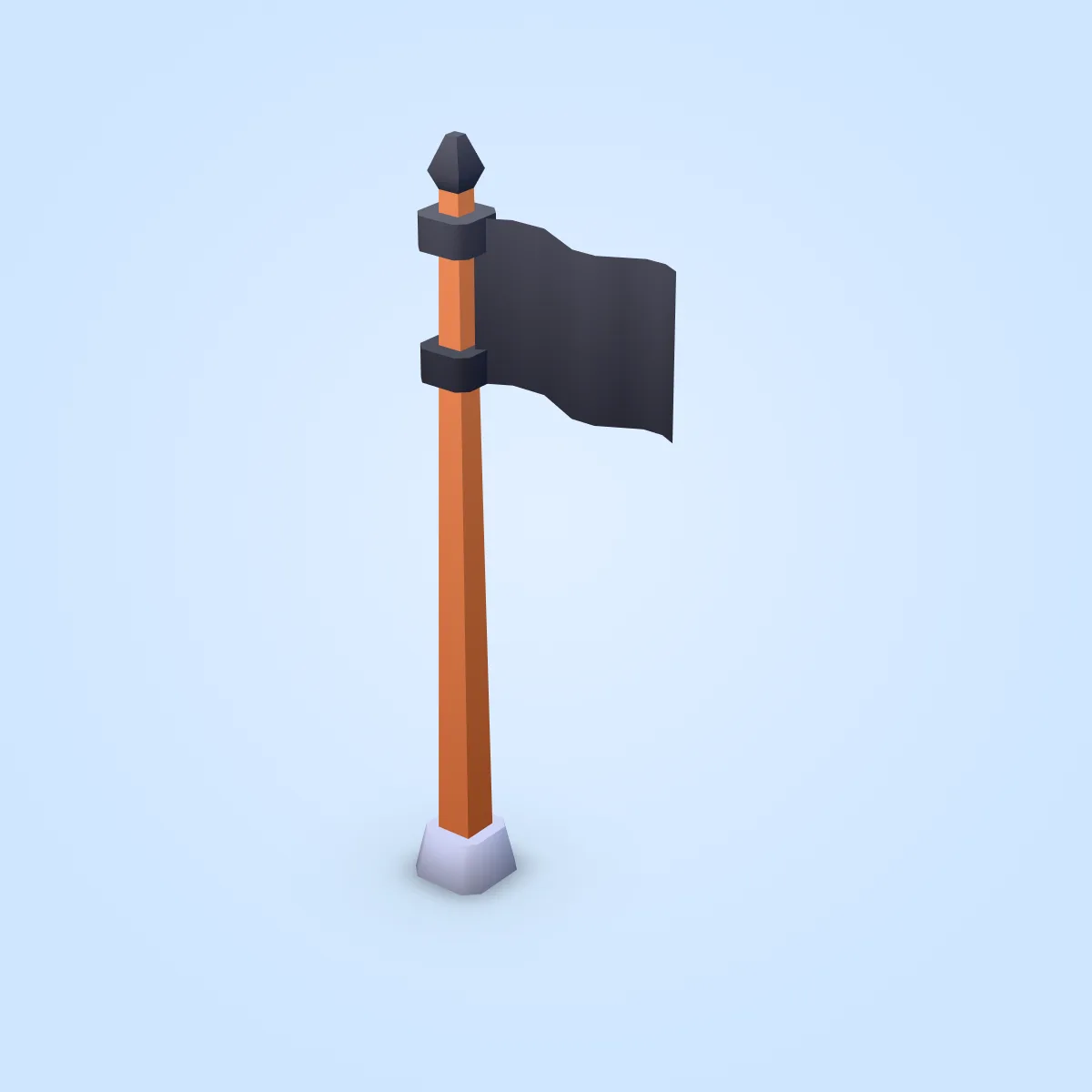 Flag Pirate High Model