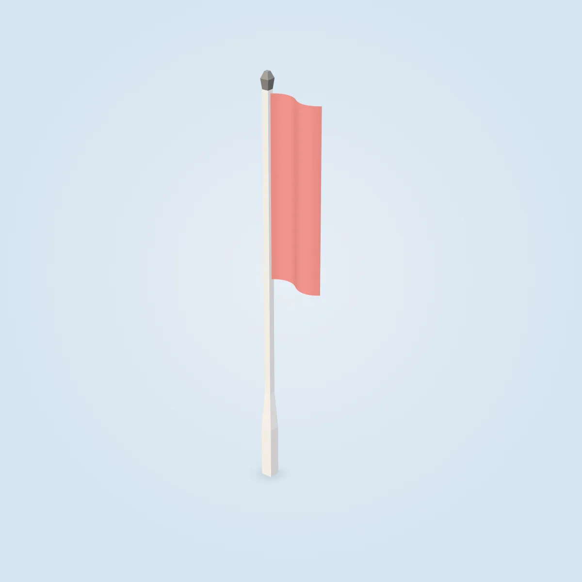 Flag Red (Racing) Model