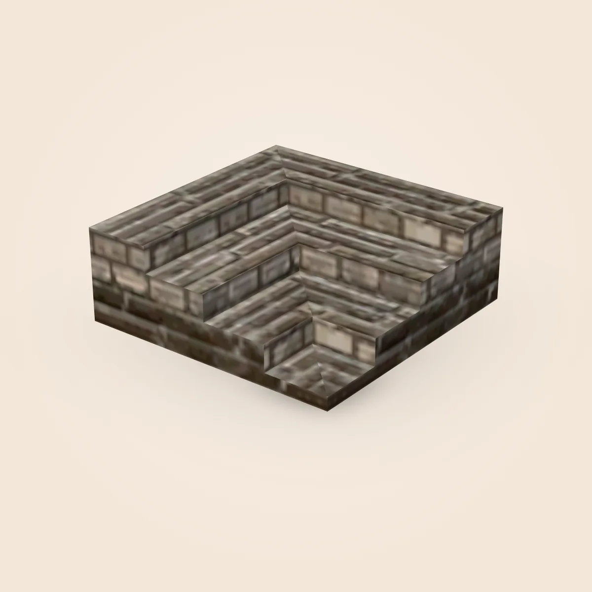 Floor Stairs Corner Inner Model