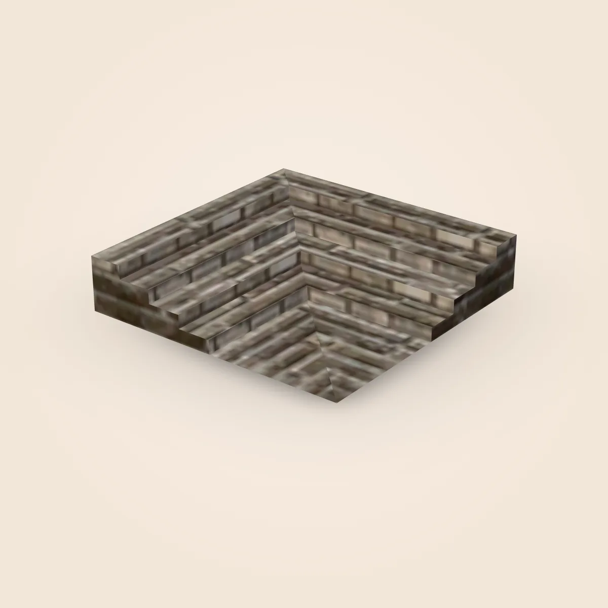 Floor Steps Corner Inner Model