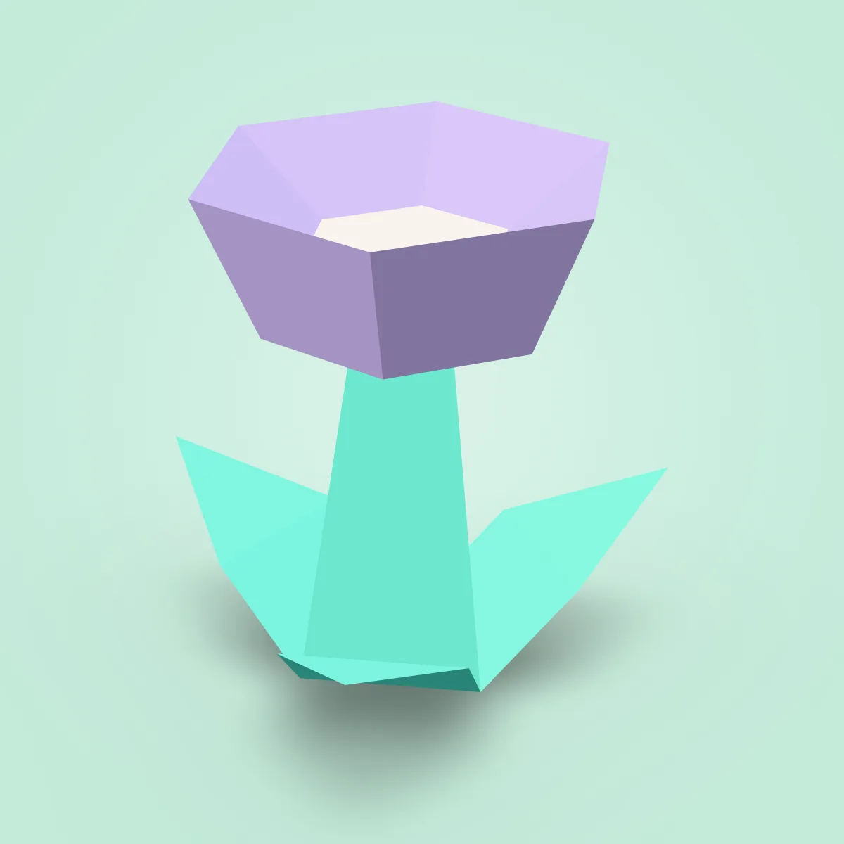 Flower Purple Type C Model