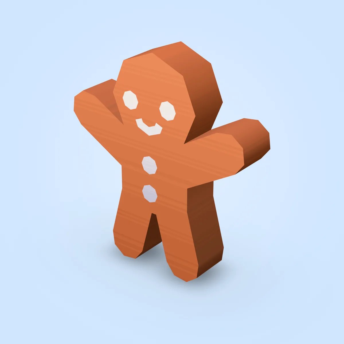 Gingerbread Man Model