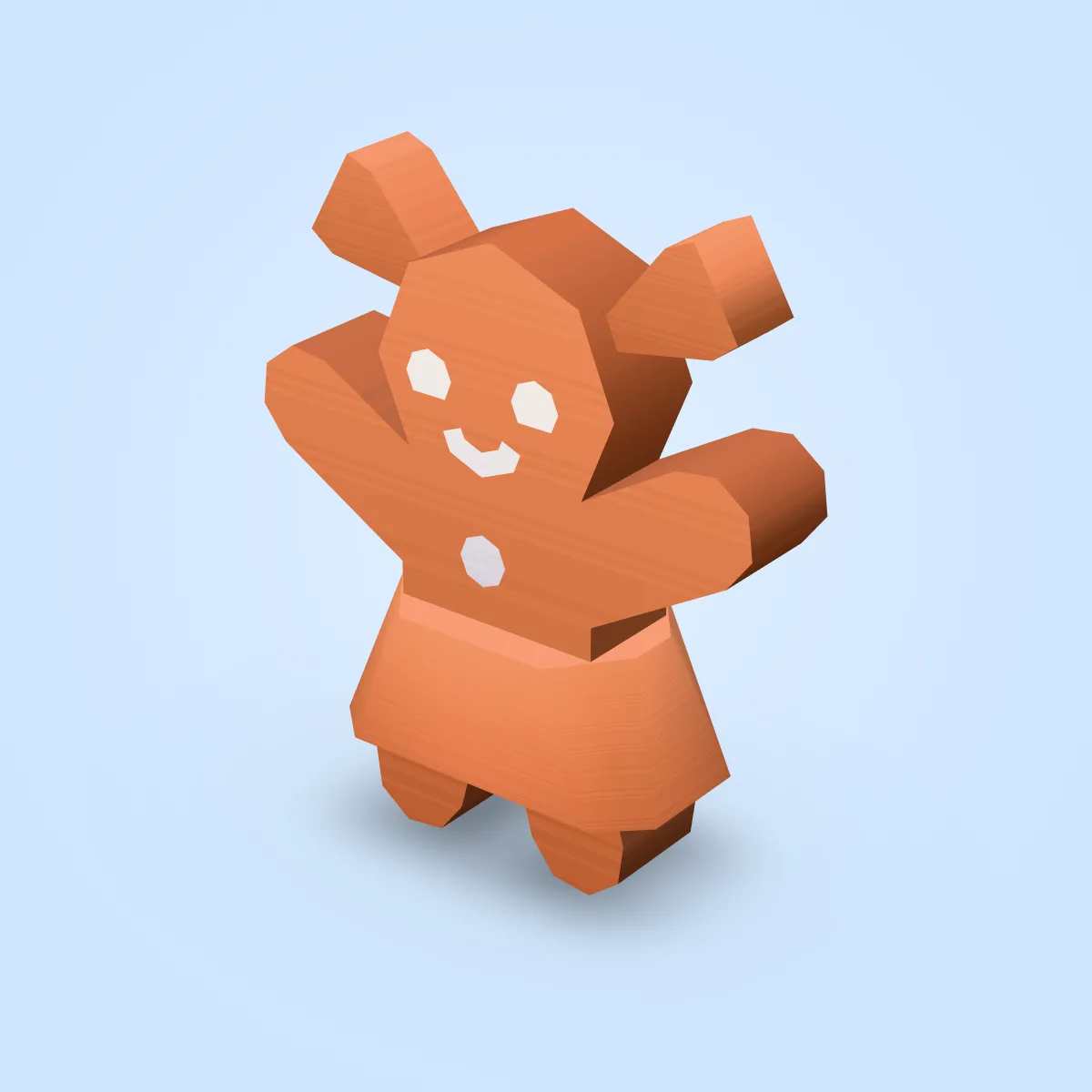 Gingerbread Woman Model