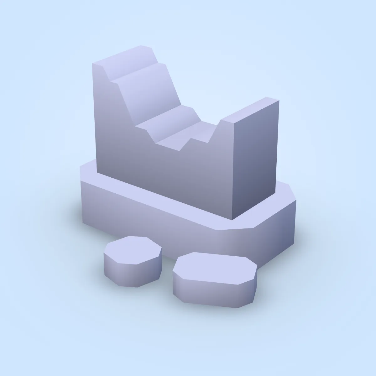 Gravestone Broken Model