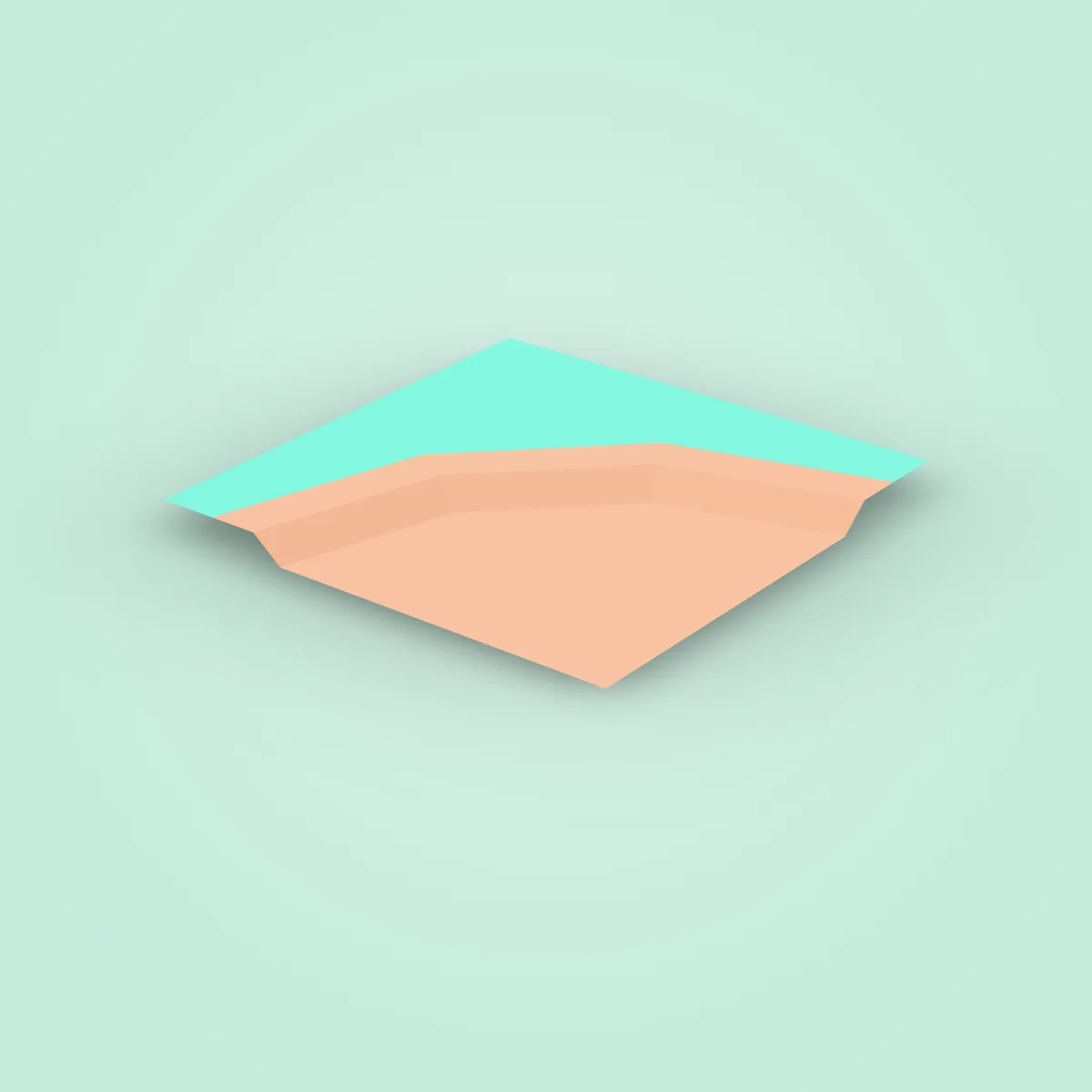 Ground Path Corner Model
