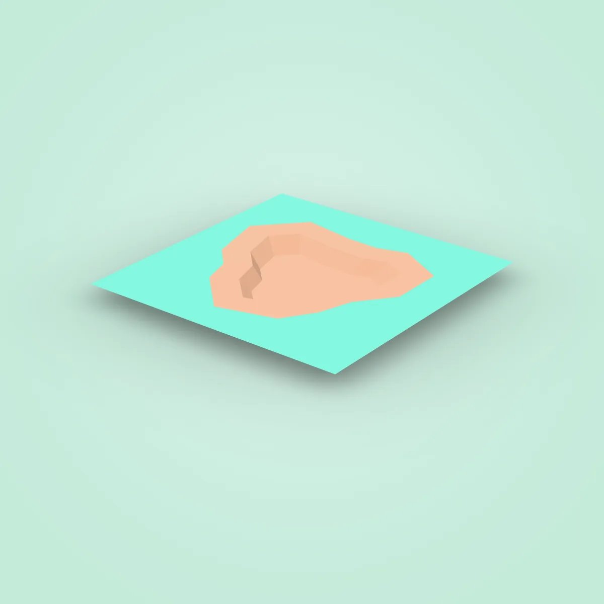Ground Path Tile Model