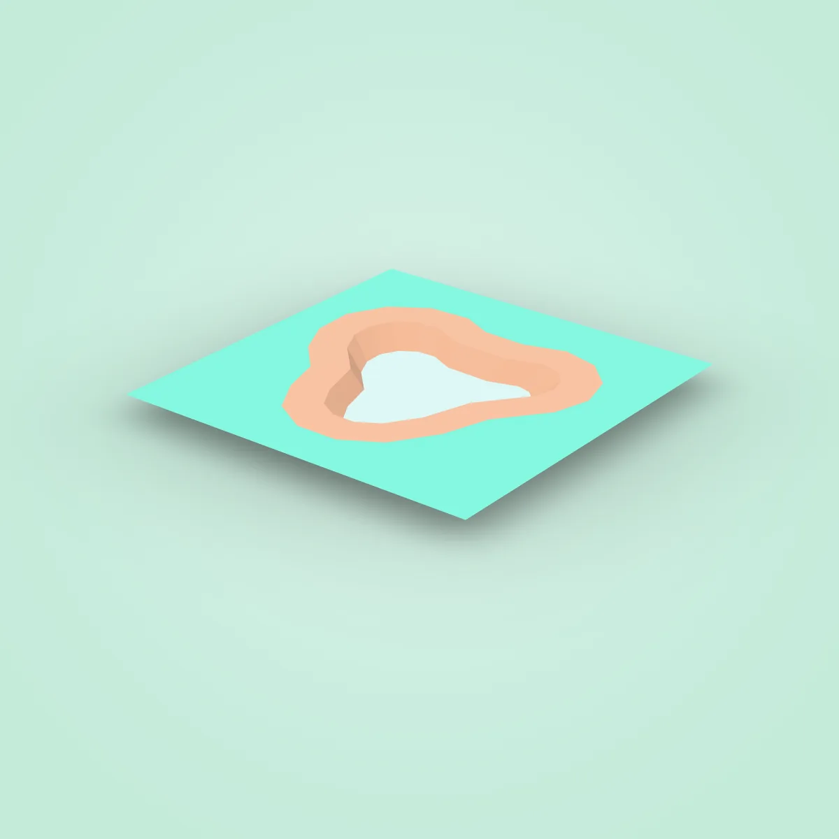 Ground River Tile Model
