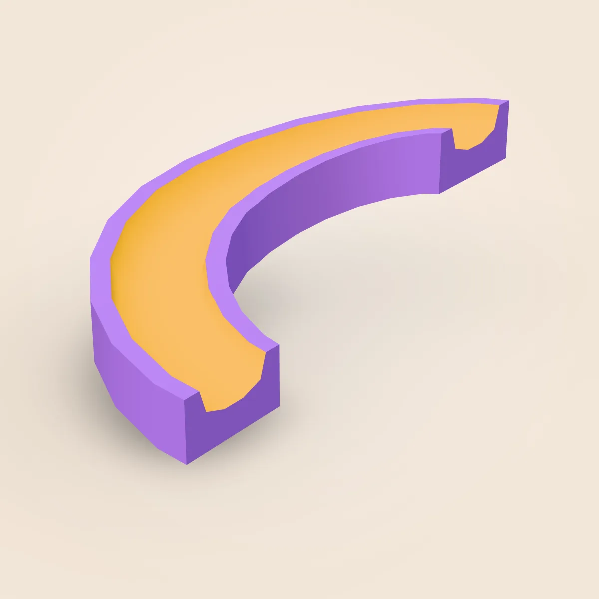 Helix Half Right Model