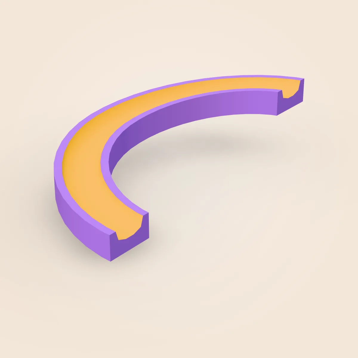 Helix Large Half Right Model