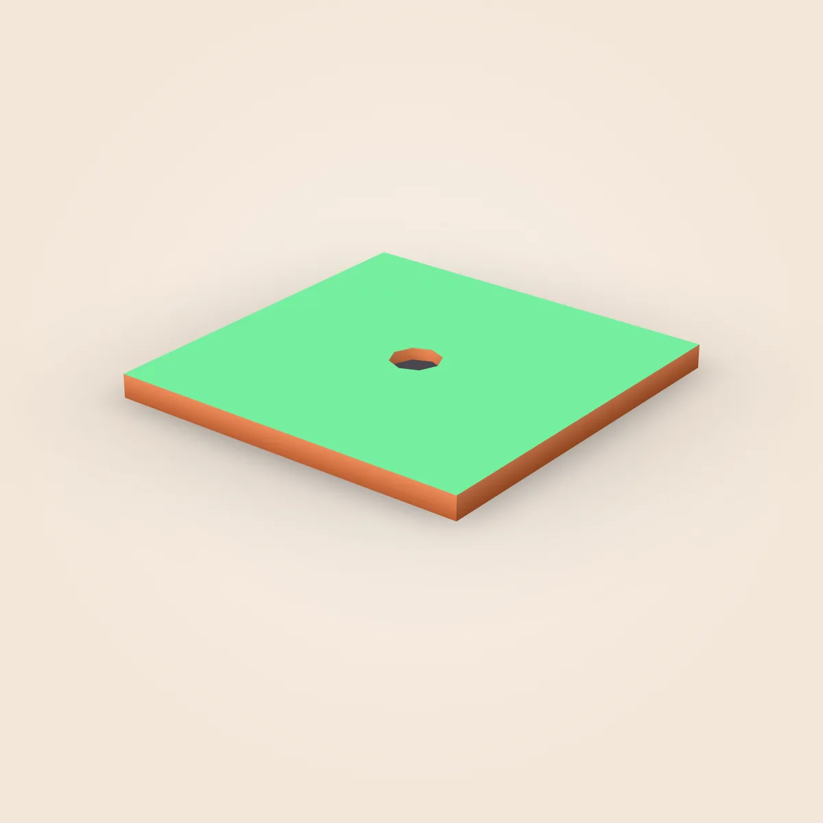 Hole Open Model