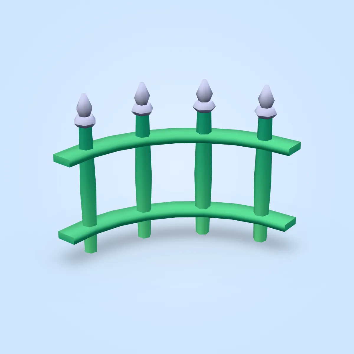 Iron Fence Curve Model