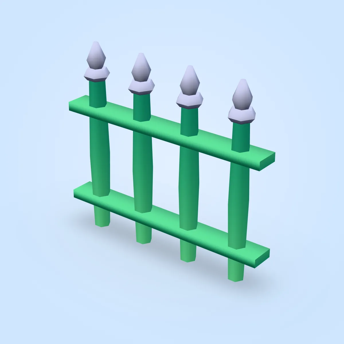Iron Fence Model
