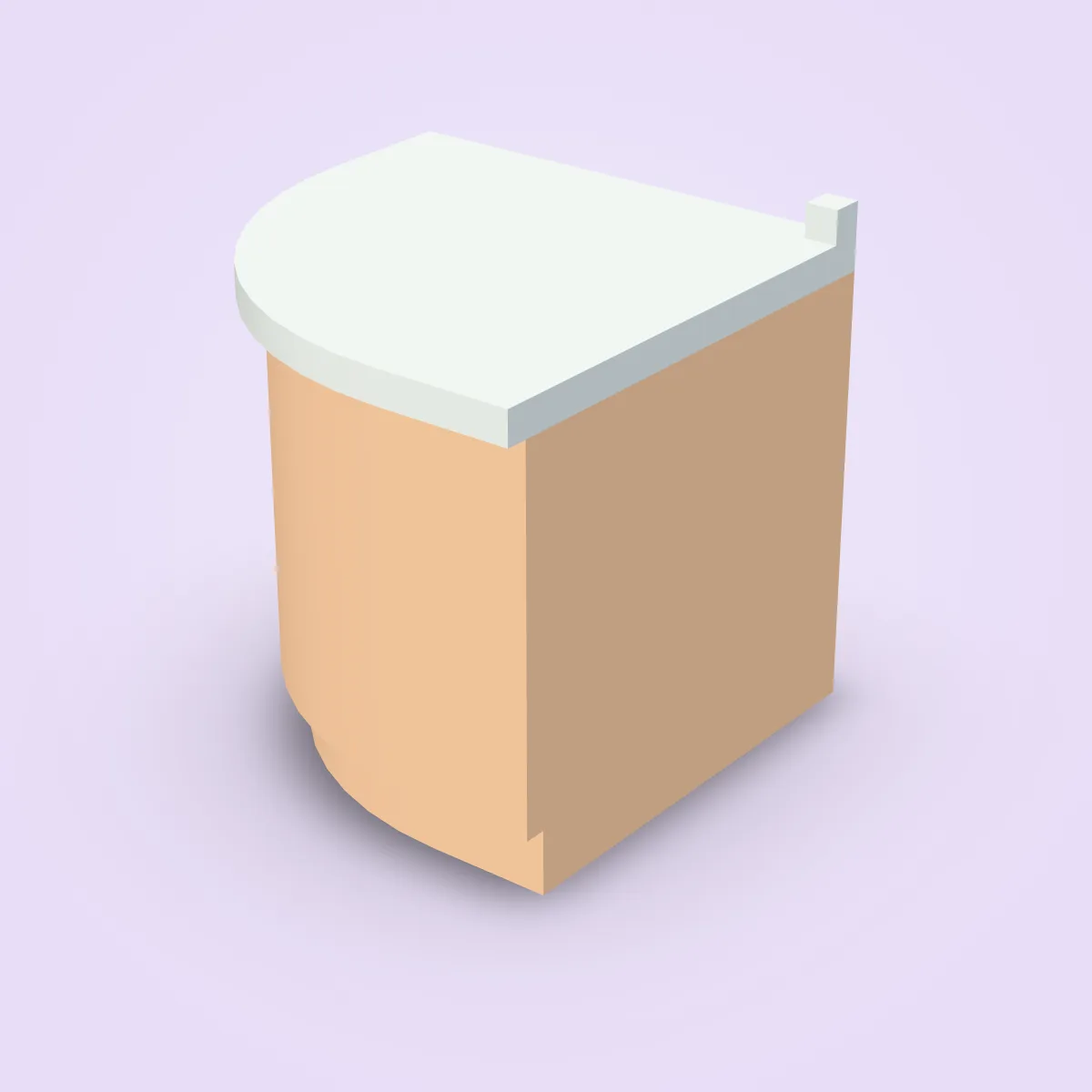 Kitchen Cabinet Corner Round Model