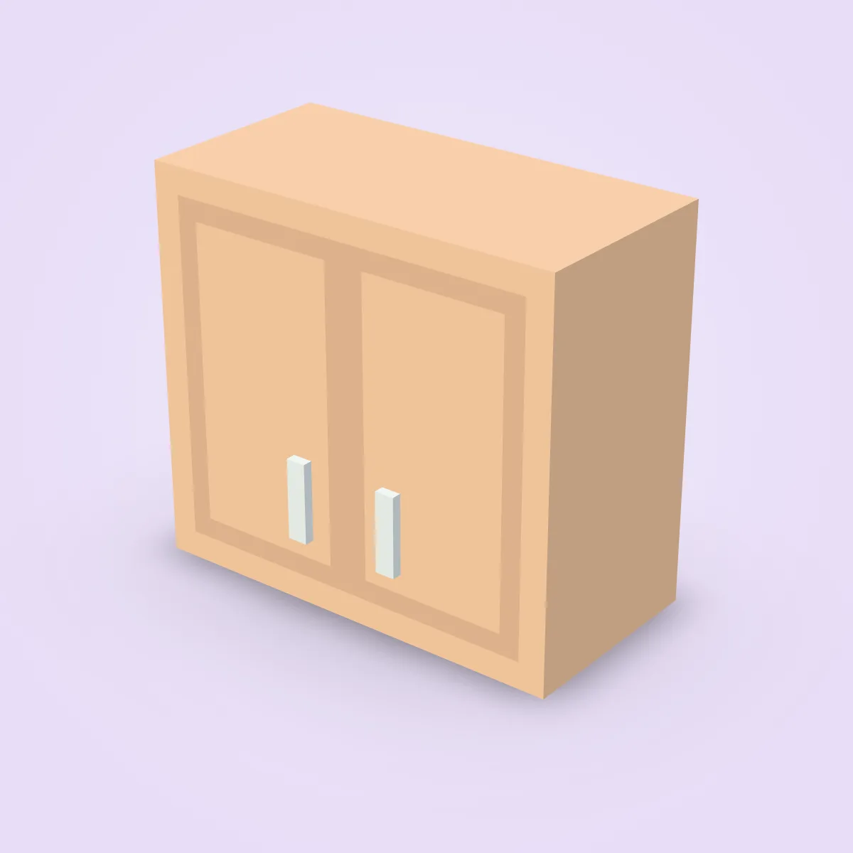 Kitchen Cabinet Upper Double Model