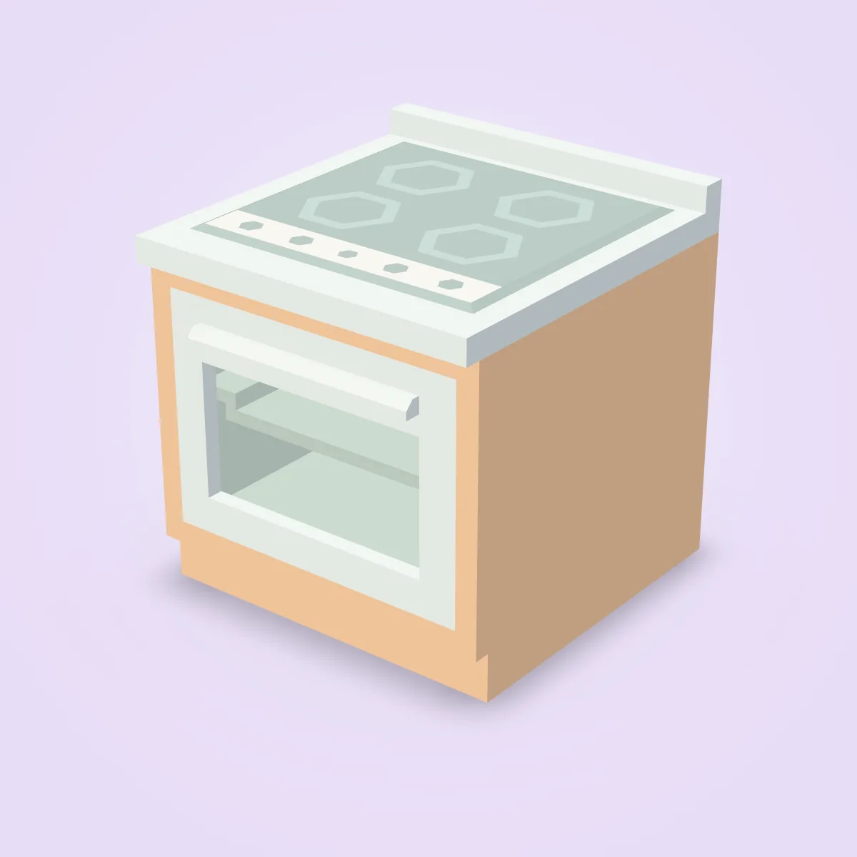 Kitchen Stove Electric Model