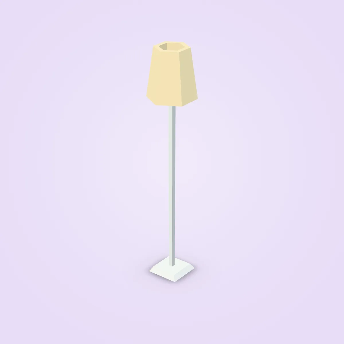 Lamp Round Floor Model