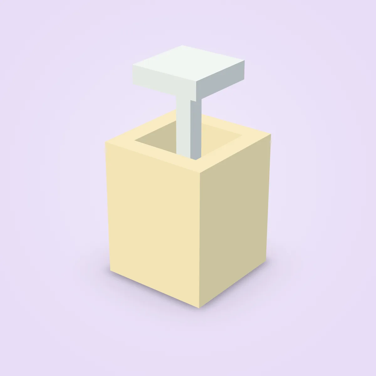 Lamp Square Ceiling Model