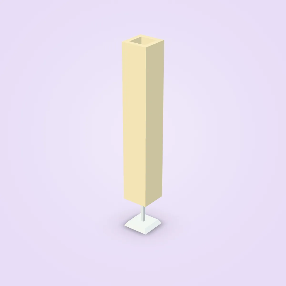 Lamp Square Floor Model
