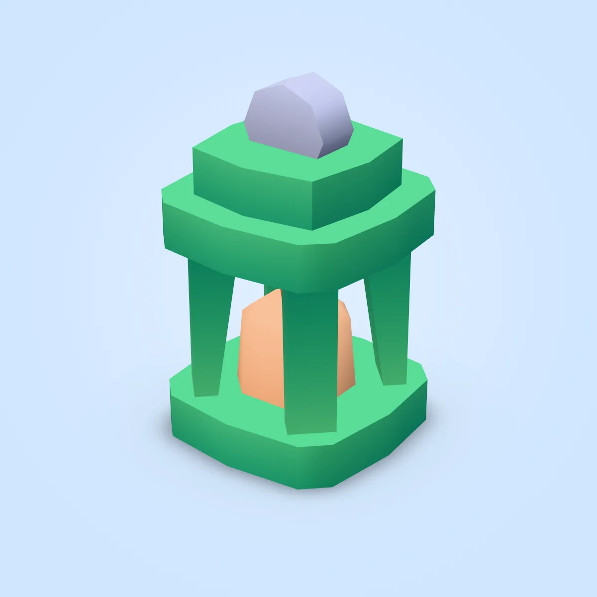 Lantern Candle Model