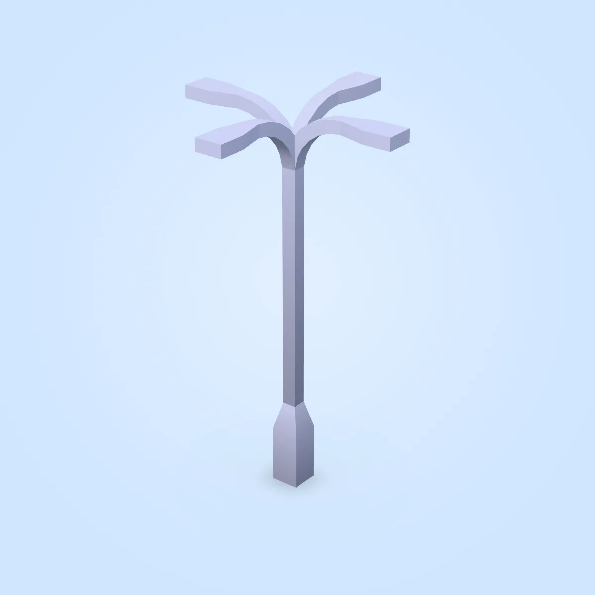 Light Curved Cross Model