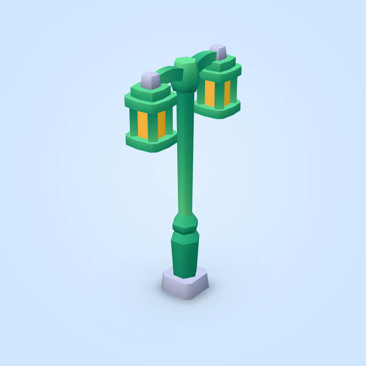 Lightpost Double Model