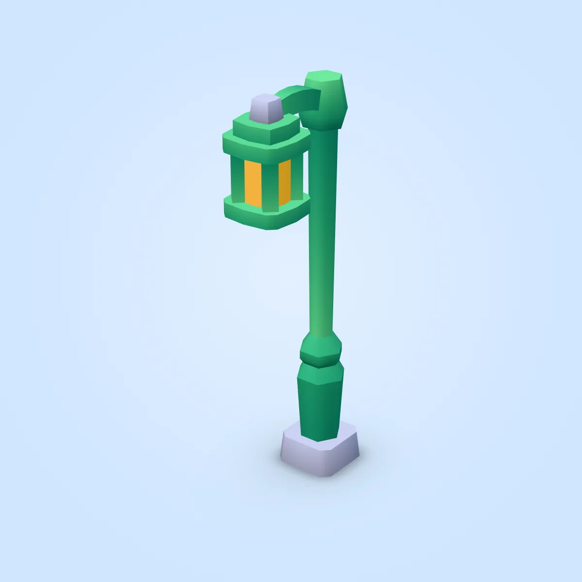 Lightpost Single Model