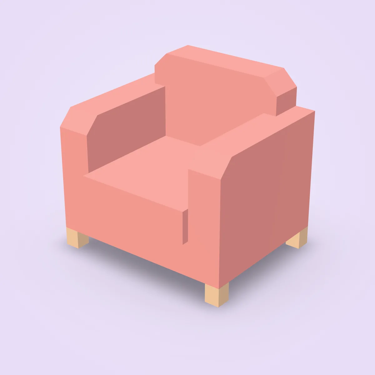 Lounge Chair Model