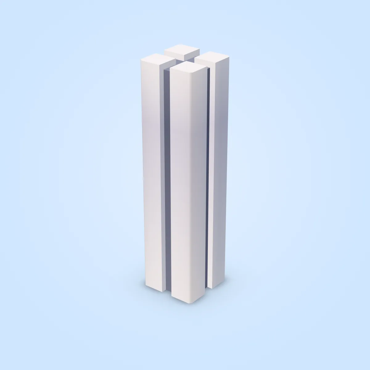 Low Detail Building Type G Model