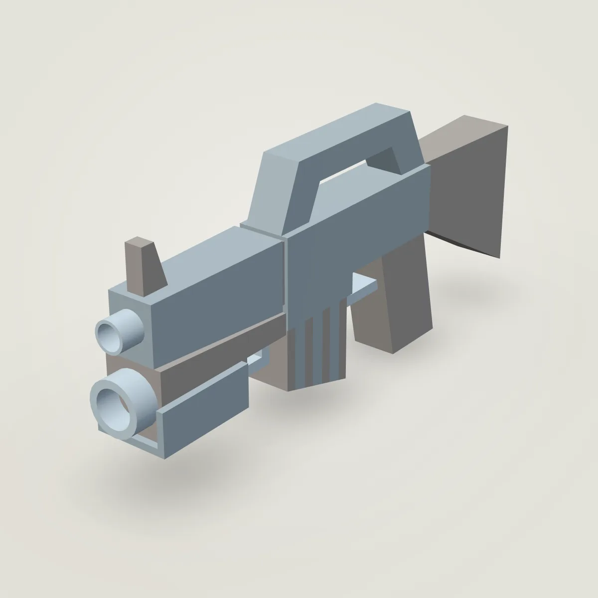 Machinegun Launcher Model