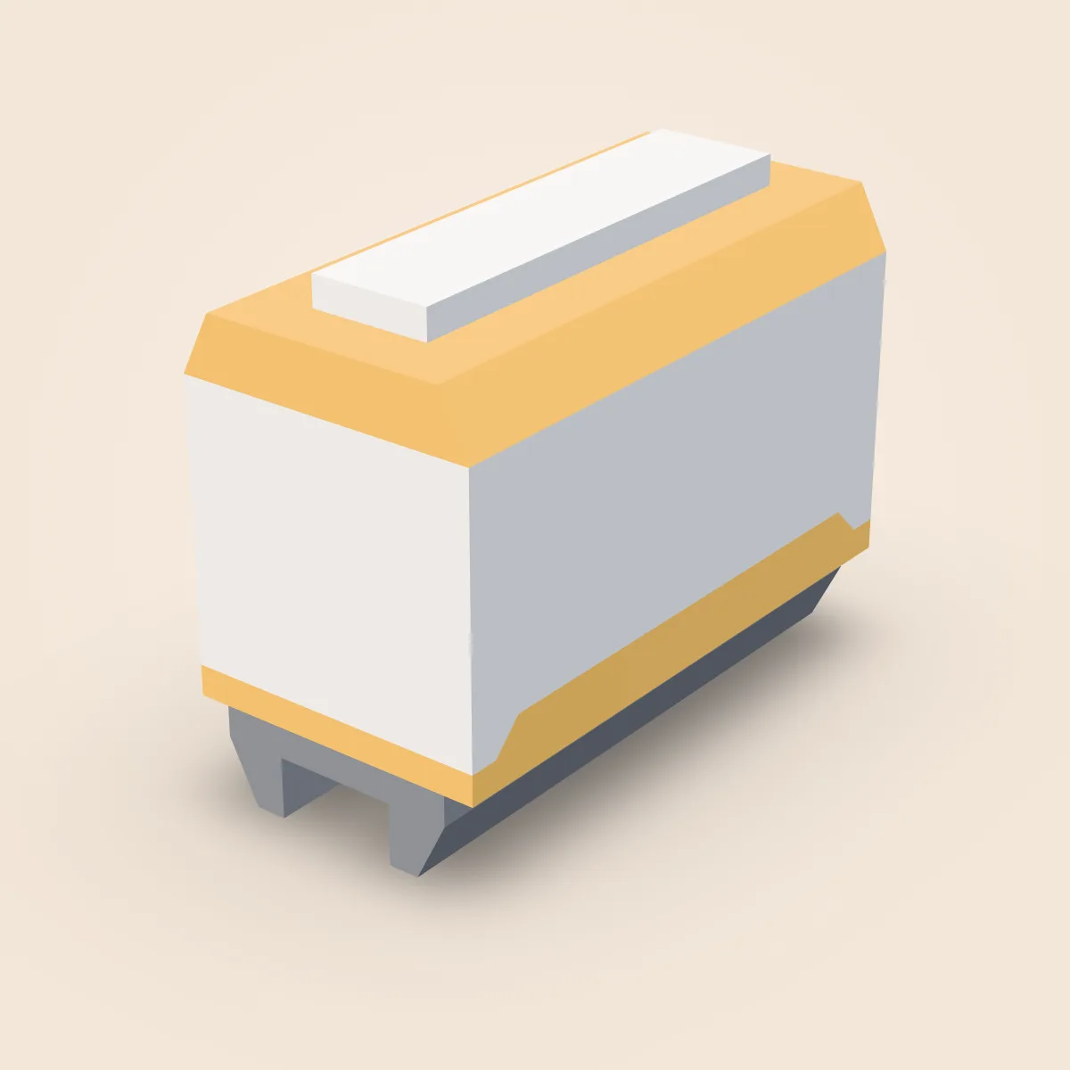 Monorail Train Box Model